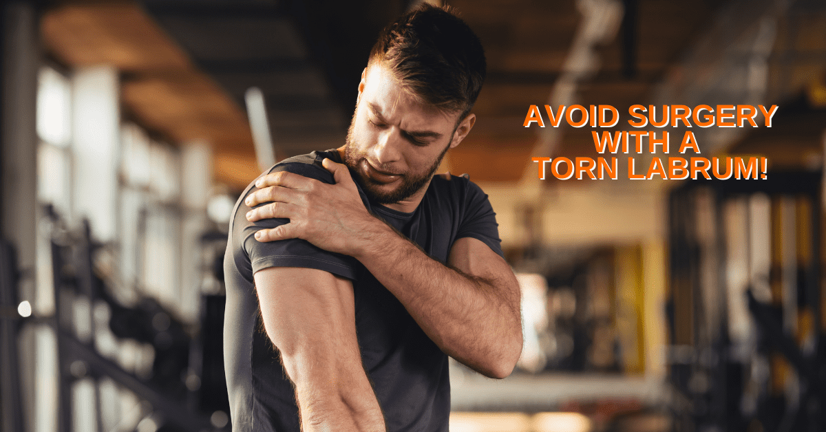 Avoid Surgery with a Torn Labrum in Shoulder