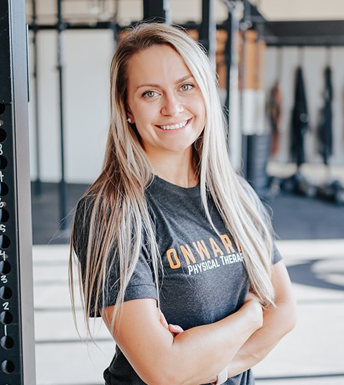 Onward Physical Therapy | Dr. Cassidy McMurray, Doctor of Physical Therapy <br />
Bachelor’s of Exercise Science<br />
<a href="https://ptonice.com/ice-certified-specialist-fitness-athlete/" target="blank"> ICE Certified Specialist: Fitness Athlete</a>