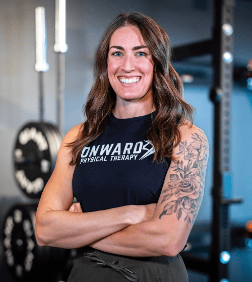 Onward Physical Therapy | Dr. Cailin Mitchell, Doctor of Physical Therapy <br />
ICE Certified Specialist: Pelvic<br />
APTA Orthopedic Board-Certified Specialist<br />